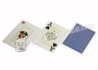O papel feito sob encomenda Modiano DX 2J de Itália marcou cartões do póquer com instrução video