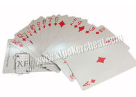 Do lado de papel dos cartões de jogo do PRETO do BÔNUS da Índia póquer marcado para o leitor de cartão