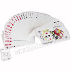 Cartões marcados do póquer do lado regular indiano do papel do índice do trator para o analisador do póquer