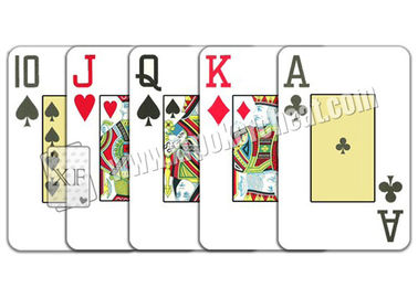 O póquer marcado do clube de Copag do tamanho da ponte carda cartões de jogo de engano do casino