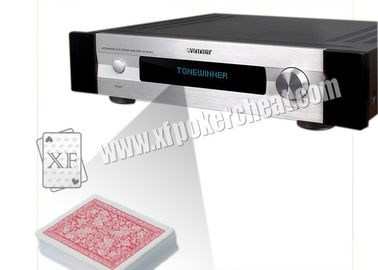 Reprodutor de DVD do varredor do pôquer do analisador ajustado com caixa de música, distância 3-4m