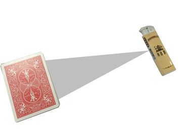 Câmera plástica do isqueiro da exploração automática para fazer a varredura de cartões de jogo marcados invisíveis