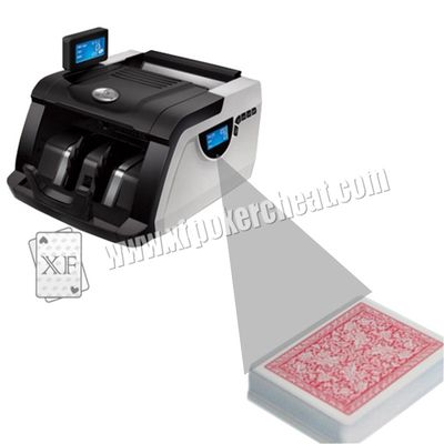Varredor do pôquer do IR do detector do dinheiro de USD para analisadores marcados do pôquer do PK 708 dos cartões do código de barras