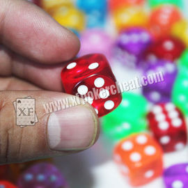 Dados mágicos do casino plástico transparente para o dispositivo dos dados do controle de Reomote