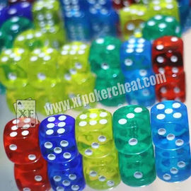 Dados mágicos do casino plástico transparente para o dispositivo dos dados do controle de Reomote