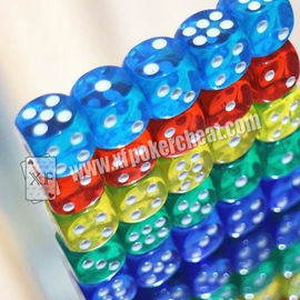 Dados mágicos do casino plástico transparente para o dispositivo dos dados do controle de Reomote