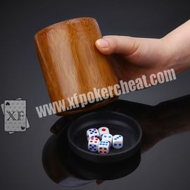 ISO9001 Taça de dados de perspectiva / Acessórios de jogo Casino Magic Dice With 4h Battery