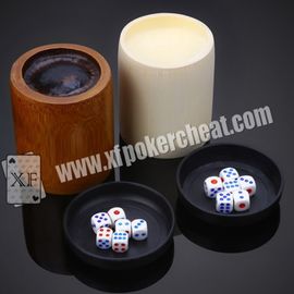 ISO9001 Taça de dados de perspectiva / Acessórios de jogo Casino Magic Dice With 4h Battery