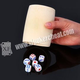 ISO9001 Taça de dados de perspectiva / Acessórios de jogo Casino Magic Dice With 4h Battery