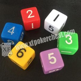 Acessórios de jogo customizáveis/do casino ponto permanente dos dados do jogo