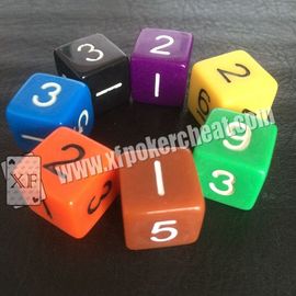 Acessórios de jogo customizáveis/do casino ponto permanente dos dados do jogo