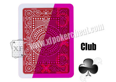 O plástico 4-Side de Modiano Texas Holdem marcou cartões de jogo para lentes de contato UV